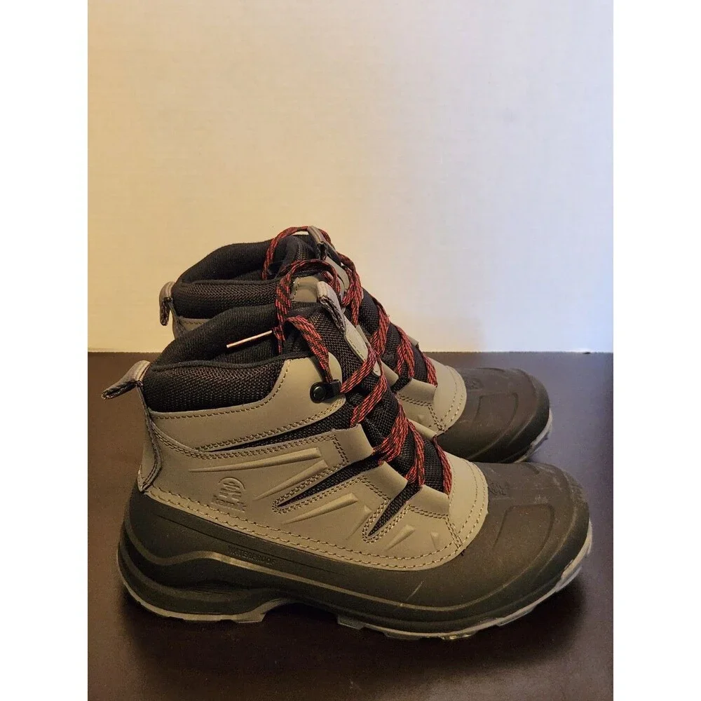 Sz 8 - Kamik Iceland Lo Boots Gray Insulated Snow Boots Winter